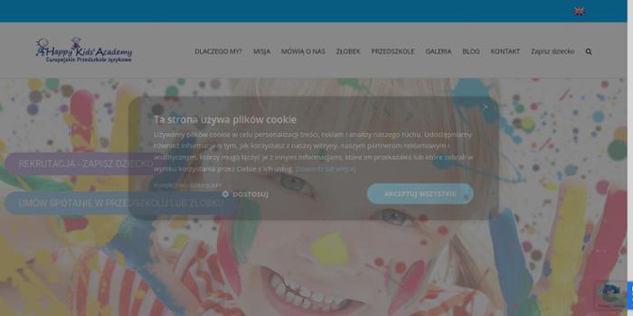 Happy Kids' Academy - Europejskie Przedszkole Językowe