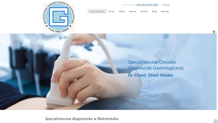 Hnidec Orest Dr Nauk Med. Specjalistyczny O艣rodek Diagnostyki Gastrologicznej