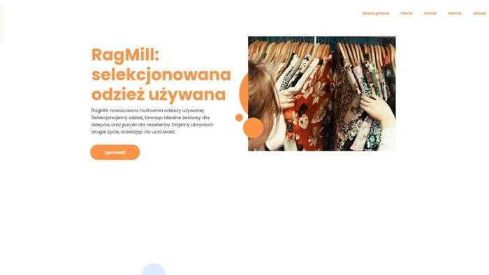 Hurtownia odzieży używanej RagMill