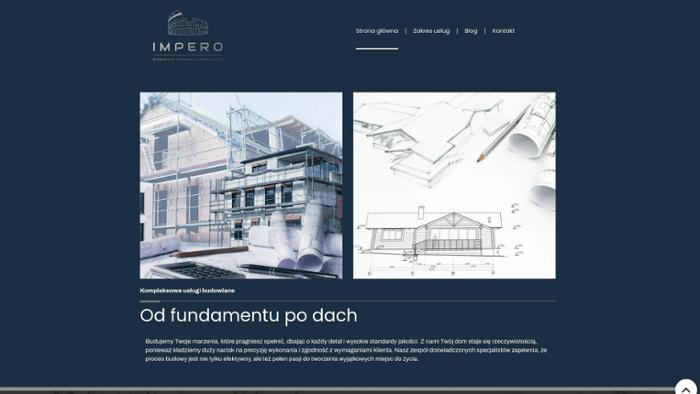 Impero Kompleksowe rozwiązania w budownictwie Sebastian Zygmunt