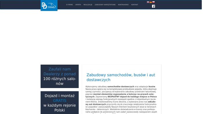 Jacek Wilczyński DD Zabudowy zabudowy aut dostawczych