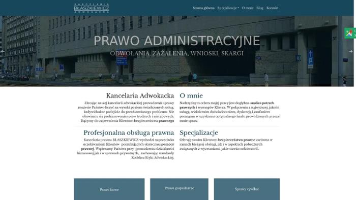 Jarosław Błaszkiewicz Kancelaria Adwokacka