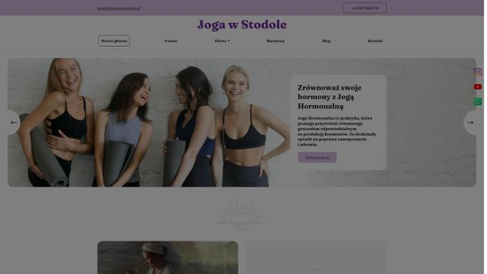 Joga w Stodole