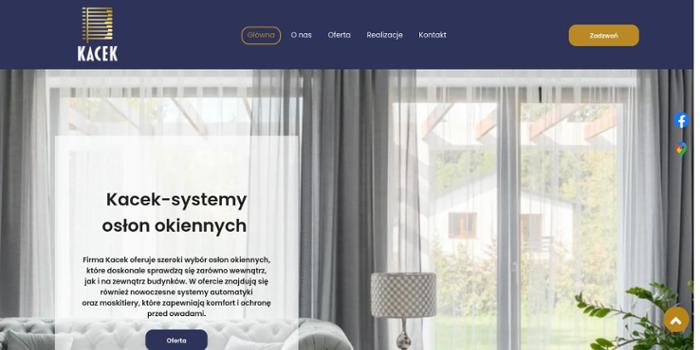 Kacek - systemy osłon okiennych
