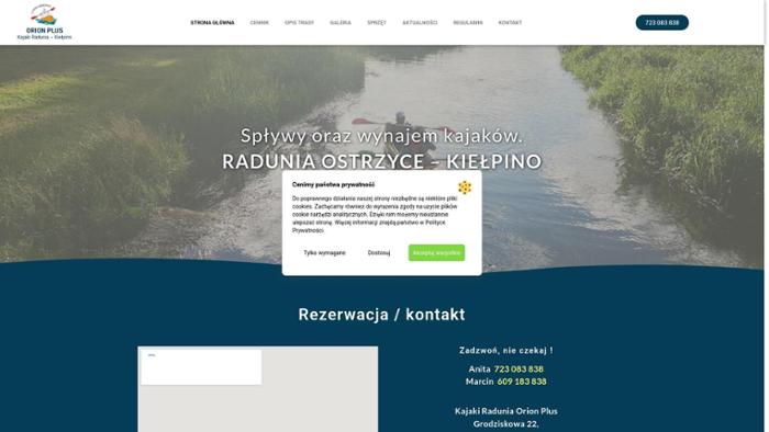 Kajaki Radunia Orion Plus