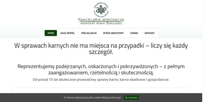 Kancelaria Adwokacka Adam Bakłażec