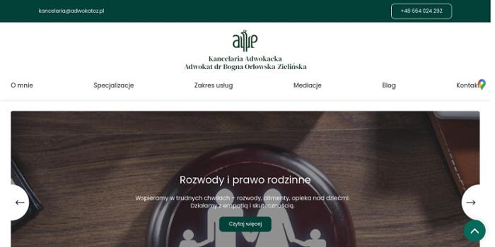Kancelaria Adwokacka Adwokat dr Bogna Orłowska-Zielińska