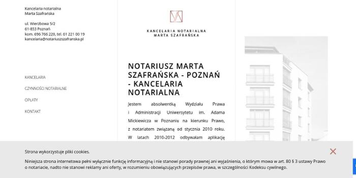 Kancelaria Notarialna Marta Szafrańska