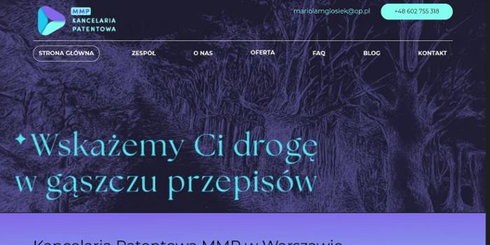 Kancelaria Patentowa Rzecznik Patentowy Mariola Mgłosiek-Pluta