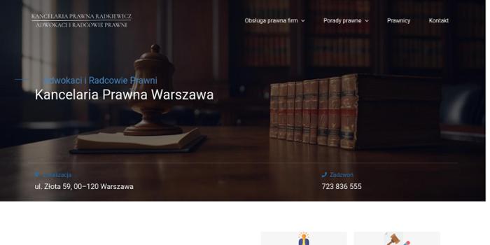 KANCELARIA RADCY PRAWNEGO KAMIL RADKIEWICZ