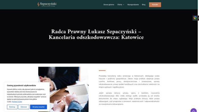 Kancelaria Radcy Prawnego Łukasz Szpaczyński