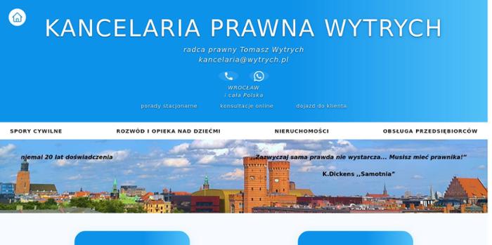 Kancelaria Radcy Prawnego Tomasz Wytrych