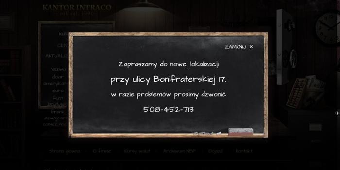 Kantor Intraco Tomasz Lebidowski