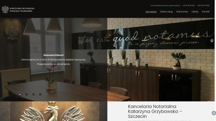 Katarzyna Grzybowska Notariusz Kancelaria notarialna