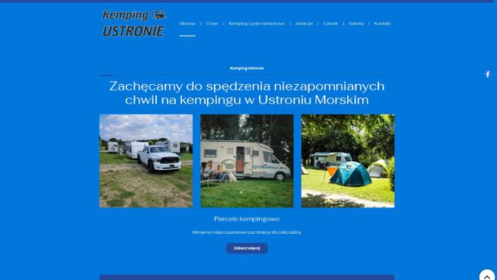 Kemping oraz pole namiotowe nad morzem