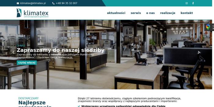 Klimatex. Centrum wyposażenia gastronomii. Szkło, porcelana