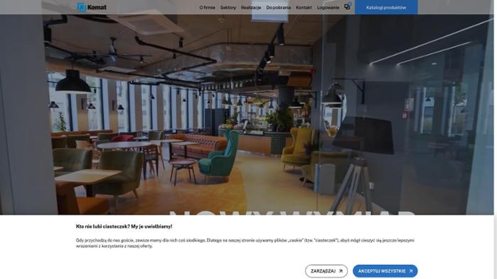 Komat Producent mebli i urządzeń ze stali nierdzewnej dla gastronomii
