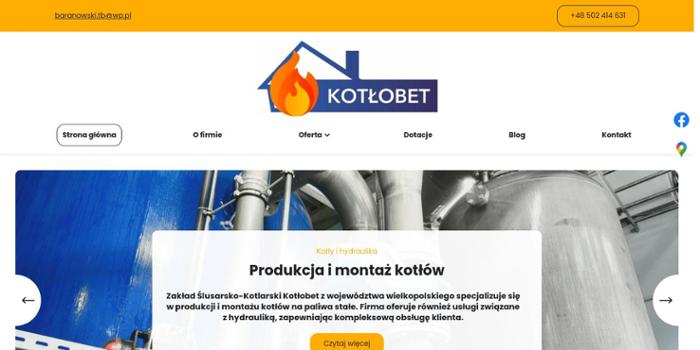 Kotłobet Zakład Ślusarsko Kotlarski Tomasz Baranowski