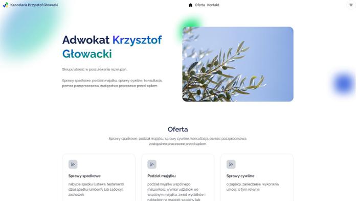 Krzysztof Głowacki Adwokat Kancelaria adwokacka