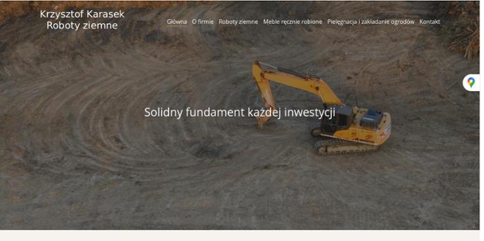 Krzysztof Karasek Roboty ziemne