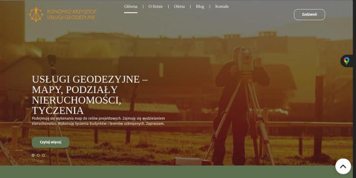 Krzysztof Konopko Usługi geodezyjne