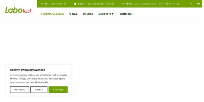 LABOTEST Laboratorium Analiz Fizykochemicznych