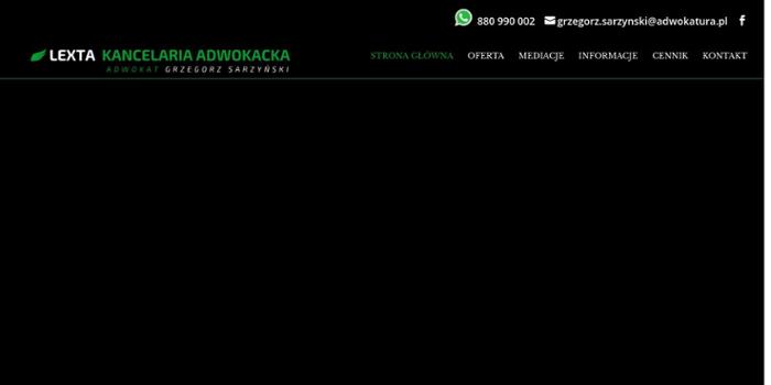 Lexta Kancelaria Adwokacka Adwokat Grzegorz Sarzyński