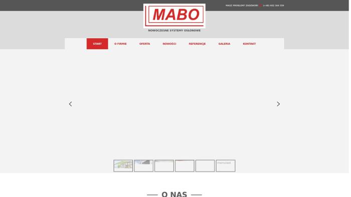 Mabo Rolety, Żaluzje, Markizy i Bramy