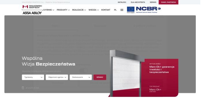 MAŁKOWSKI - MARTECH S.A.