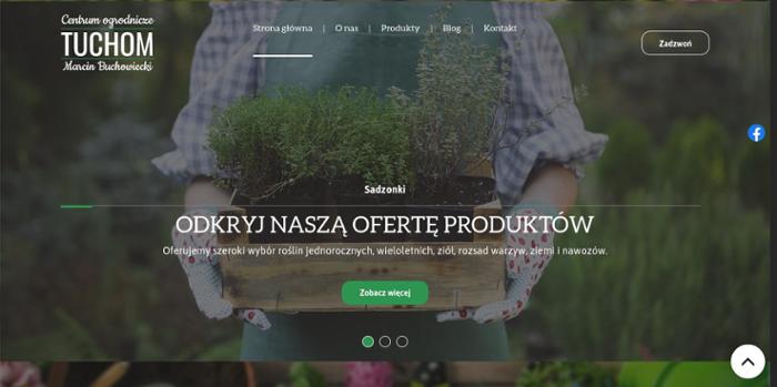 Marcin Buchowiecki Centrum ogrodnicze Tuchom