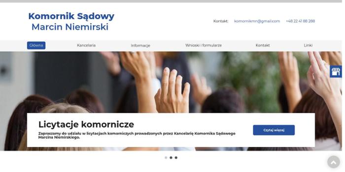 Marcin Niemirski Komornik Sądowy