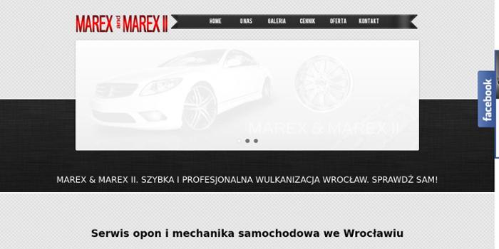 Marex II. Tłumiki. Serwis opon. Części. Traczyk A.