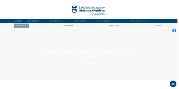 Mariusz Gendera Doradca Podatkowy