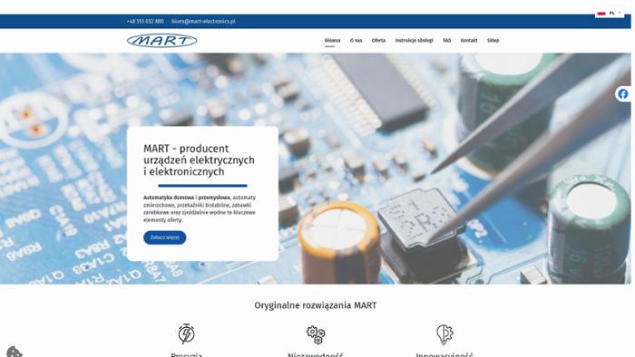 Mart. Projektowanie, produkcja uk艂ad贸w elektronicznych i przemys艂owych. Czajkowski Janusz