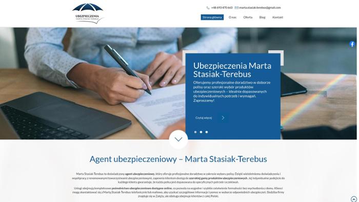Marta Stasiak-Terebus Ubezpieczenia