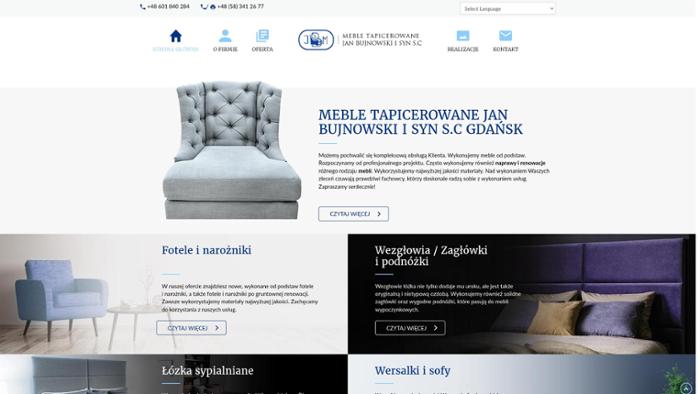 Meble Tapicerowane Produkcja-Usługi-Handel Spółka Cywilna Jan Bujnowski i Syn