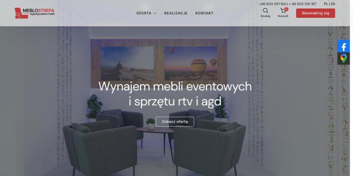 MebloStrefa Wypożyczalnia Mebli