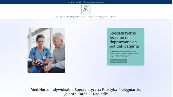 MediNurse Indywidualna Specjalistyczna Praktyka Pielęgniarska Jolanta Karoń
