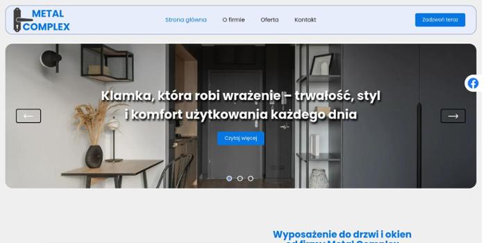 Metal Complex Klamki Zamki Okucia Drzwiowe