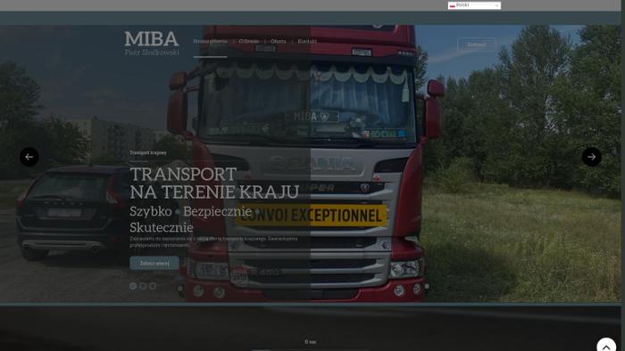 Miba Przedsiębiorstwo Transportowe Piotr Słodkowski