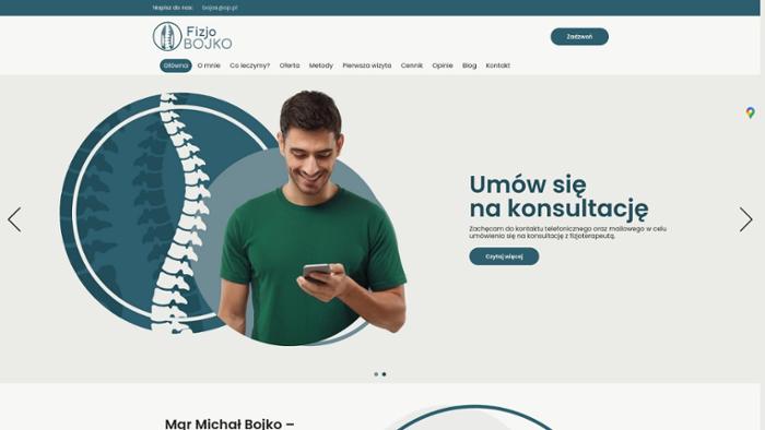 Michał Bojko Fizjoterapeuta i Osteopata