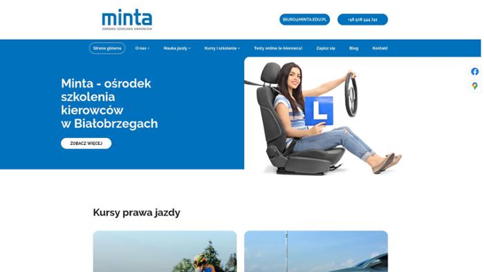 Minta Ośrodek szkolenia kierowców Łukasz Minta