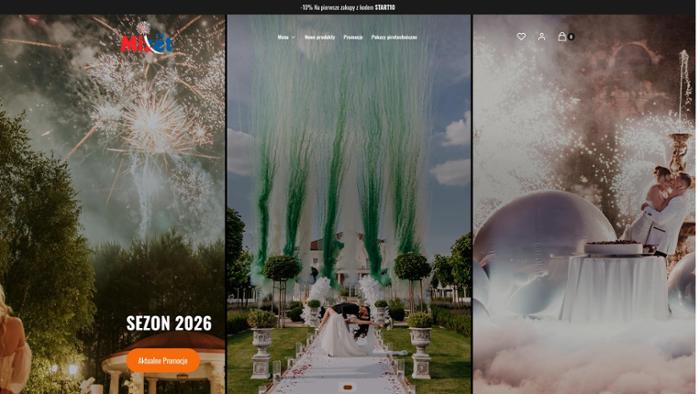 Mizet s.c. Pokazy pirotechniczne i hurtownia ogni sztucznych