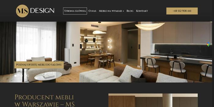 Ms Design Meble na Wymiar Marcin Śliwiński