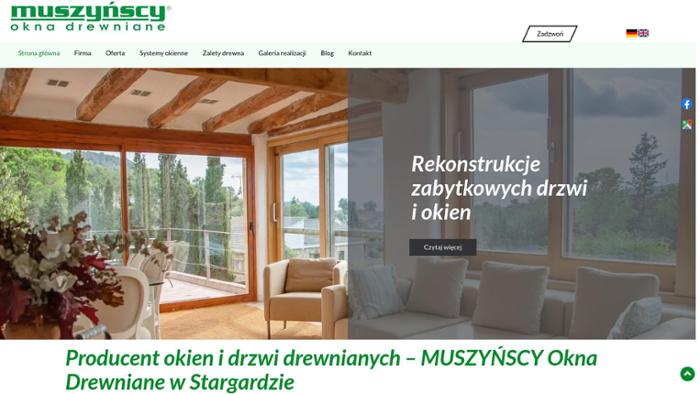 Muszyńscy Producent Drewnianych Okien i Drzwi