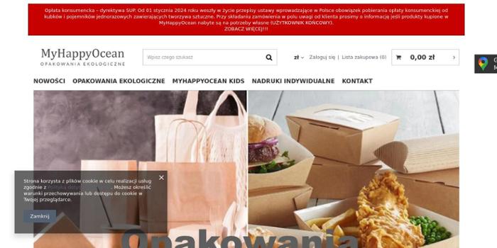 MyHappyOcean - Opakowania Ekologiczne