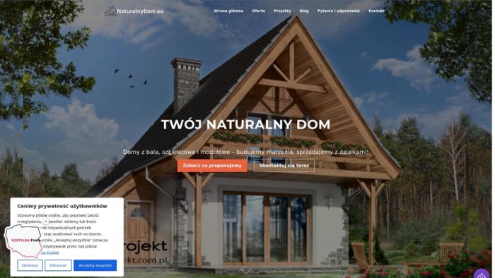 NaturalnyDomEU Budowa domów drewnianych z bali Bogdan Gołębiowski
