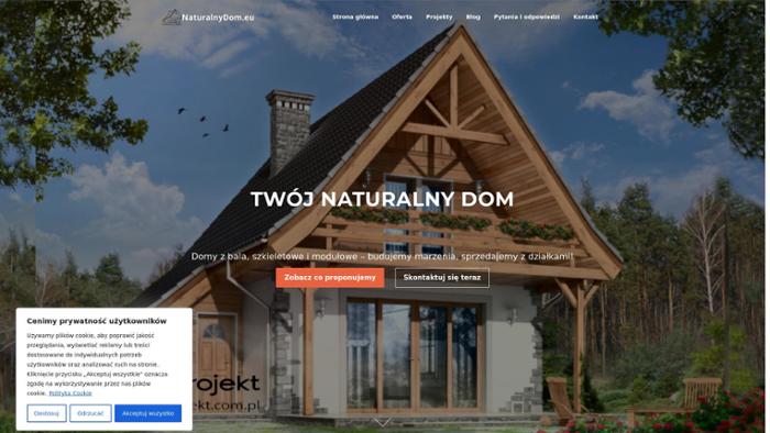 NaturalnyDomEU Budowa domów drewnianych z bali Bogdan Gołębiowski