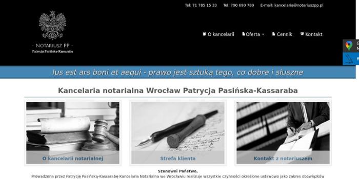 Notariusz Patrycja Pasińska-Kassaraba