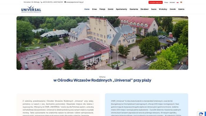 O艣rodek Wczas贸w Rodzinnych Universal Sp. z o.o. Sp.k.